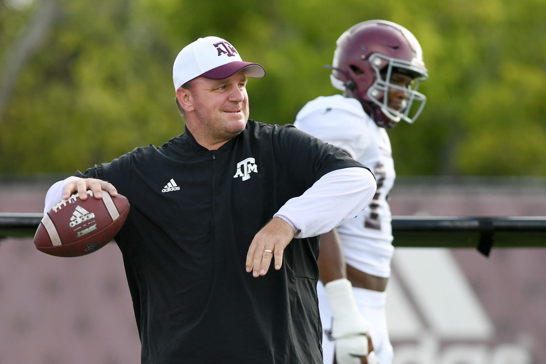 Aggie football practice
